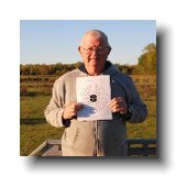 Vern Holding Rainier Bullet Target